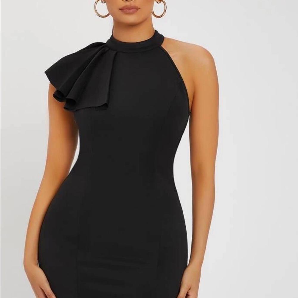 Classic black dress